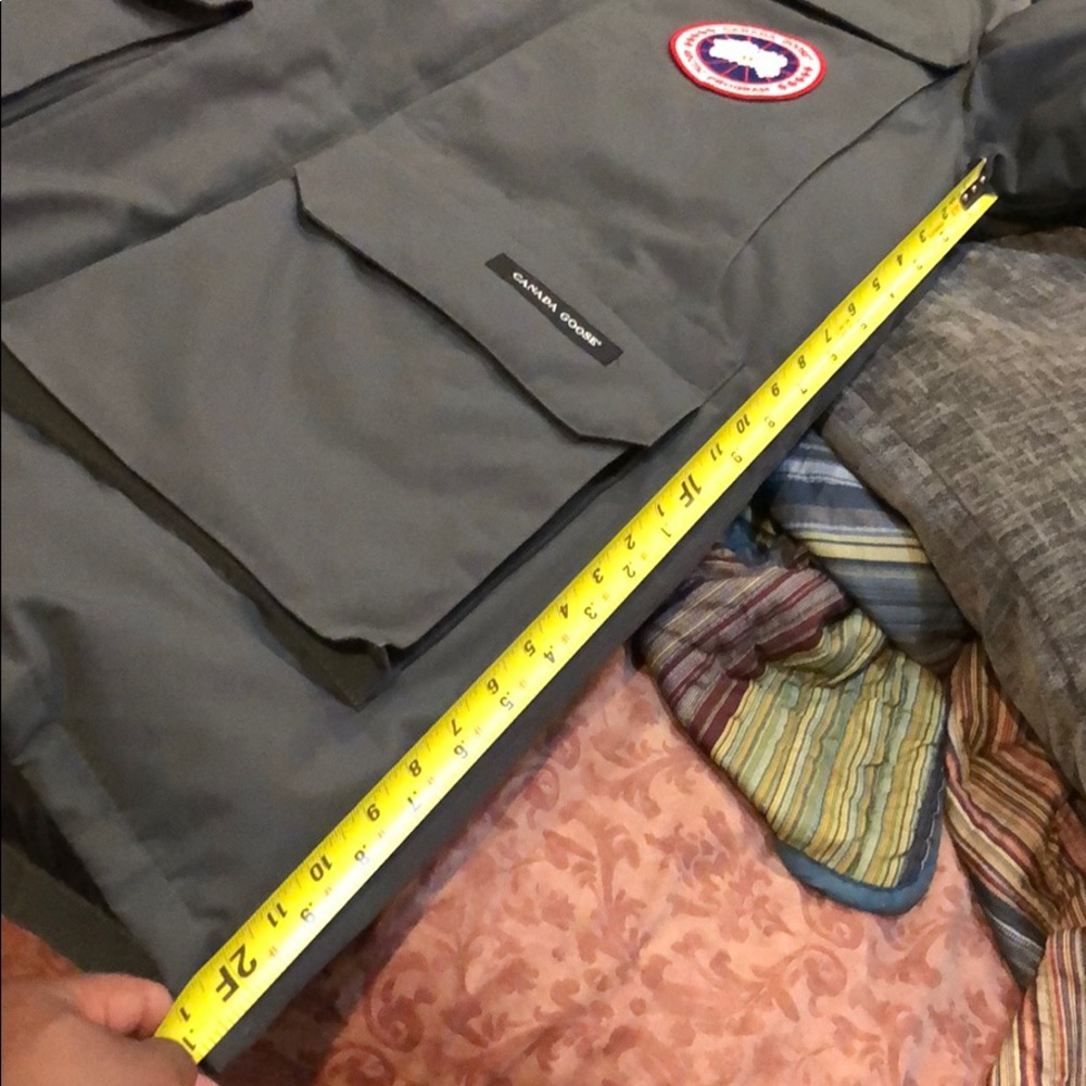Measurements for Canada Goose coat